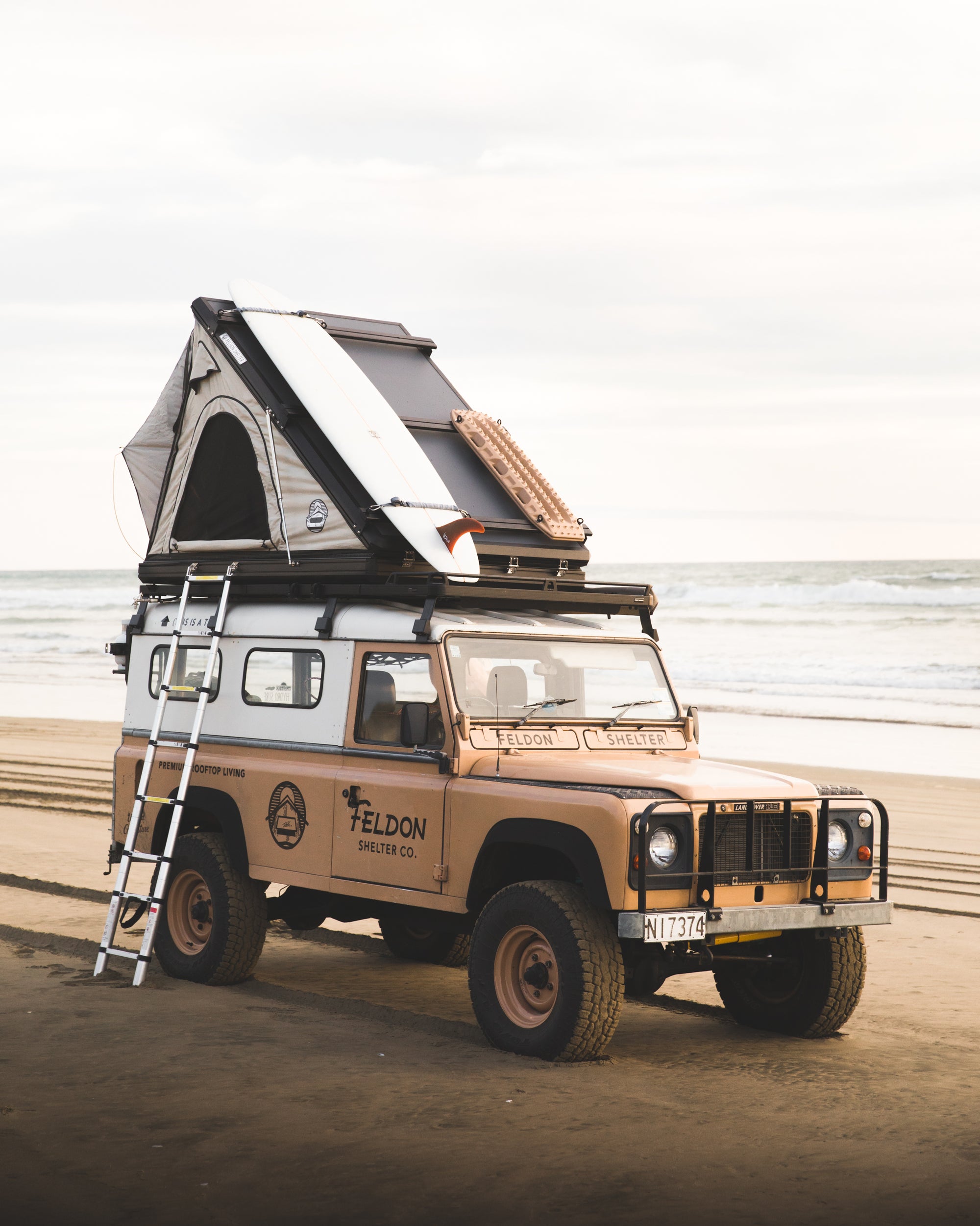 Feldon Shelter - Hawk's Nest Aluminium Rooftop Tent