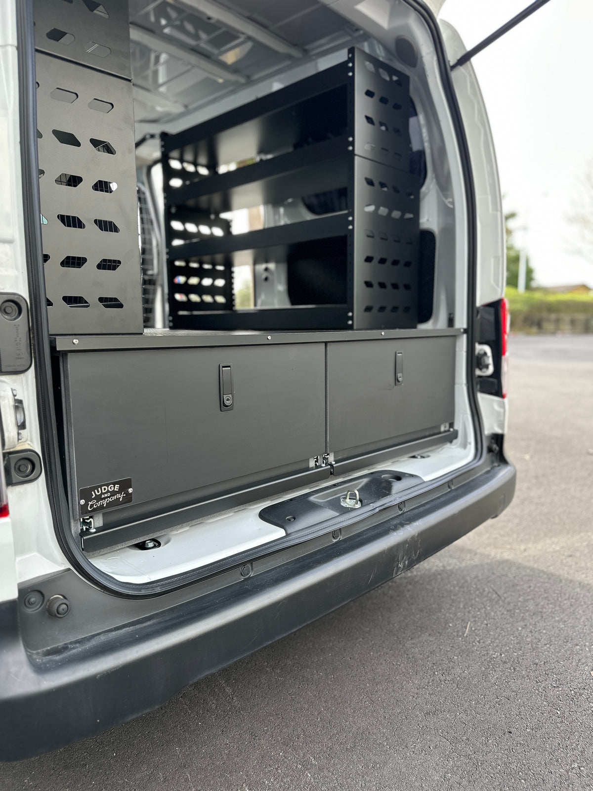 Modular Van Rack Modular Van Shelving – Heavy-Duty, Adjustable & Built to Last – Judge ...